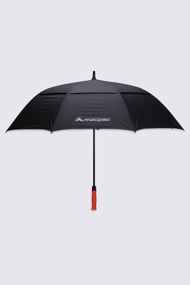 Macpac Umbrella Large, Black, view 1