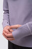 Macpac Women's Mackay Running Top, Silver Bullet, hi-res