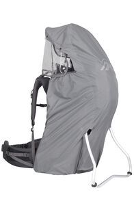 Macpac Rainbow Child Carrier Rain Cover, Lt Grey, hi-res