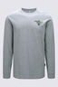 Macpac Men's Waihohonu Hut Fairtrade Organic Cotton Long Sleeve T-Shirt, Grey Marle, hi-res