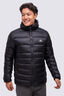 Macpac Men's Orbit Hooded Down Jacket, Black, hi-res