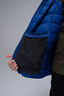 Macpac Kids' Uber Light Hooded Down Jacket, Navy Peony/Surf the Web, hi-res