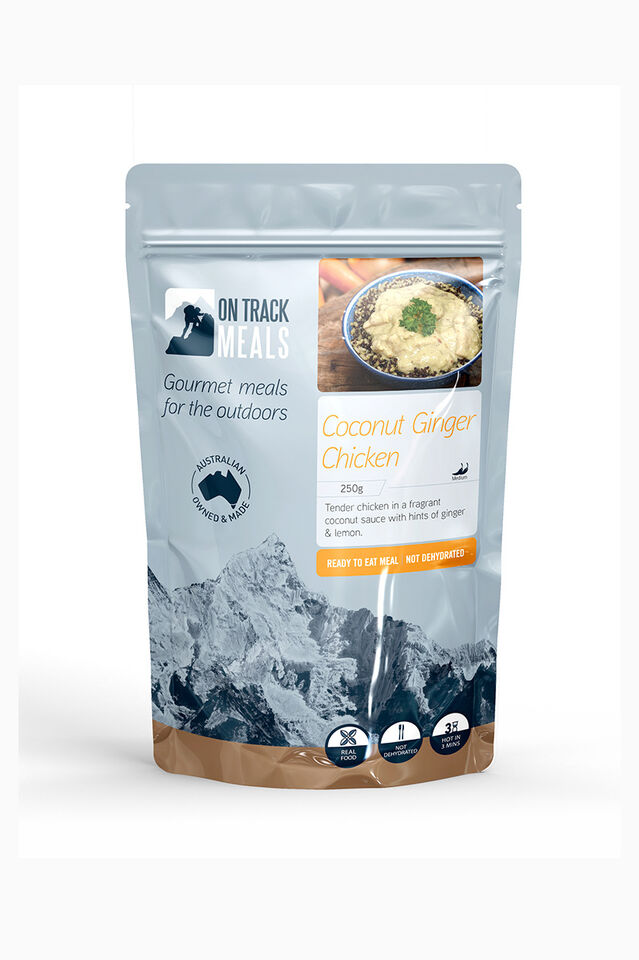 On Track Meals Coconut Ginger Chicken 250g Ready-to-eat, None, view 1