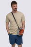 Macpac Men's Sandstone Short Sleeve T-Shirt, Sand, hi-res
