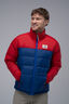 Macpac Men's Halo Down Jacket ♺, Salsa/Navy Peony, hi-res