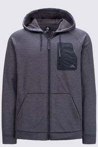Macpac Men's Wayfarer Hooded Jacket, Black, hi-res