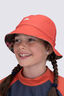 Macpac Kids' Rash Bucket Hat, Burnt Sienna/Odyssey, hi-res