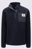 Macpac Men's Originals Prism Fleece Pullover, Black, hi-res
