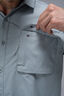 Macpac Men's brrr&deg; Long Sleeve Shirt, Abyss, hi-res