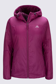 Macpac Women's Pulsar Hooded Jacket, Raspberry Coulis, hi-res