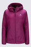 Macpac Women's Pulsar Hooded Jacket, Raspberry Coulis, hi-res