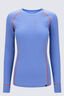 Macpac Women's Geothermal Long Sleeve Top, Persian Jewel, hi-res