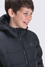 Macpac Kids' Halo Hooded Down Jacket, Black, hi-res