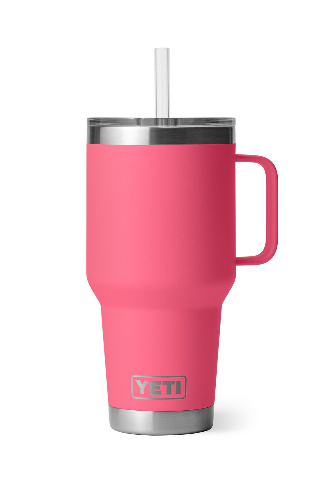 YETI&reg; Rambler&reg; Mug with Straw Cap &mdash; 35 oz, Tropical Pink, hi-res