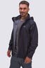 Macpac Men's Traverse Rain Jacket, Black, hi-res