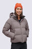 Macpac Women's Orb Hooded Down Jacket, Shale, hi-res
