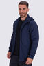 Macpac Men's Waffle Sherpa Jacket, Navy, hi-res