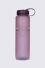 Macpac Soft Touch Water Bottle &mdash; 1L, Retro Logo Grape, hi-res