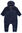 Macpac Baby Acorn Fleece Onesie, Navy, hi-res