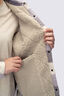 Macpac Women's Alma Fleece Lined Shirt, Rabbit Check, hi-res