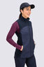 Macpac Women's Caples Hybrid Insulated Vest, Black, hi-res