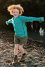 Macpac Kids' Geothermal Long Sleeve Top, Porcelain Green, hi-res