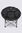 Macpac Moon Chair, Black/Black, hi-res