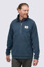 Macpac Men&rsquo;s Heritage Fleece Pullover, Midnight Navy, hi-res