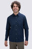 Macpac Men's Landscape Long Sleeve Shirt, Baritone Blue, hi-res