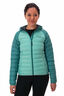 Macpac Women's Uber Light Hooded Down Jacket, Wasabi/Hyrdro, hi-res
