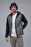 Macpac Men's Uber Light Hooded Down Jacket ♺, Black/Agave, hi-res