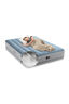 Intex Queen Prestige Midrise Airbed with Fastfill USB Pump, Blue/Grey, hi-res