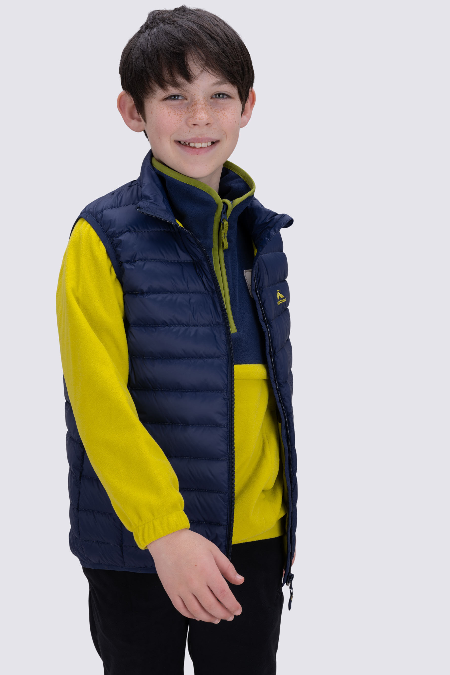 Macpac kids vest shop