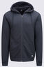 Macpac Men's Waffle Sherpa Hooded Jacket, Black, hi-res