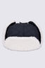 Macpac Quilted Insulated Hat, Black, hi-res
