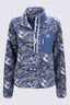 Macpac Women's Kindling Fleece Pullover, Valley Print, hi-res