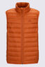 Macpac Kids' Uber Light Down Vest, Rust, hi-res