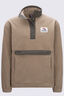 Macpac Men's Heritage Snap Fleece Pullover, Lead Grey, hi-res