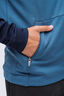 Macpac Men's Craigieburn Hooded Merino Blend Jacket, Baritone Blue/Ensign Blue, hi-res