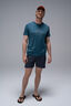 Macpac Men&rsquo;s Logo Merino 180 T-Shirt, Camp Teal, hi-res