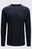 Macpac Men's Long Sleeve Exothermal Top, Black, hi-res