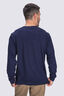 Macpac Men's logo Long Sleeve T-Shirt, Baritone Blue, hi-res