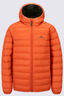 Macpac Kids' Uber Light Hooded Down Jacket, Koi/Grape Leaf, hi-res