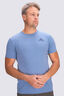 Macpac Men's Adventure Beyond T-Shirt, Ash Blue, hi-res