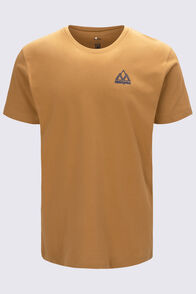 Macpac Men's Vintage Embroidered Fairtrade Organic Cotton T-Shirt, Maple, hi-res