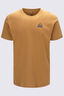 Macpac Men's Vintage Embroidered Fairtrade Organic Cotton T-Shirt, Maple, hi-res