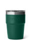 YETI® Rambler® Stackable Cup — 16 oz, Black Forest Green, hi-res