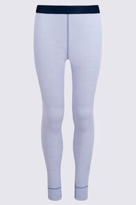 Macpac Kids' 220 Merino Long Johns, Xenon Blue, hi-res
