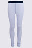 Macpac Kids' 220 Merino Long Johns, Xenon Blue, hi-res