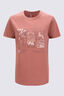 Macpac Women's Mt. Herbert T-Shirt, Cedar Wood, hi-res